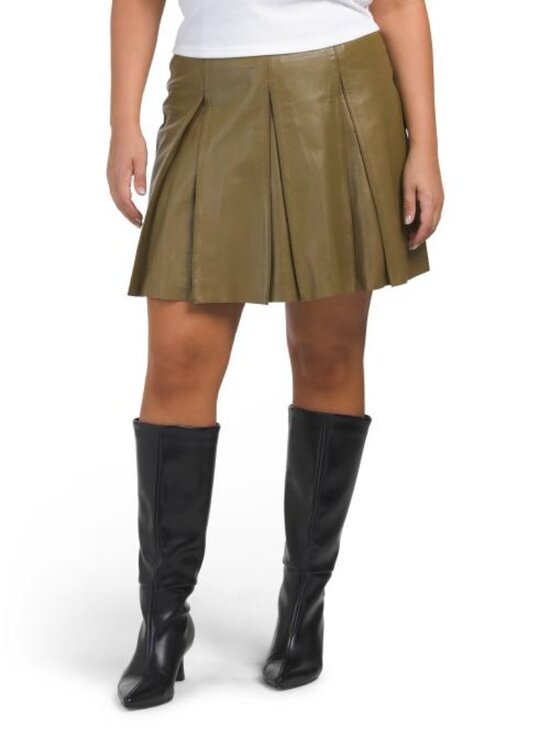 Bod & Christensen Dresses & Skirts - BOD & CHRISTENSEN Leather Layla Skirt